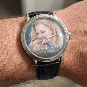 Personlig Modern i Loving Memory Memorial Armbandsur