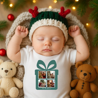 Personlig Modern Jul | Min Första Jul T Shirt