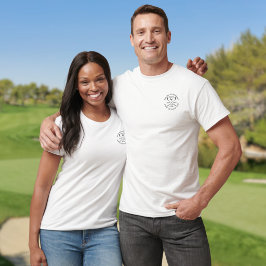 Personlig Modern Klassisk Hole in One Golf T Shirt