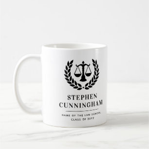 Personlig Modern Law School Studenten Kaffemugg