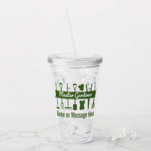 Personlig Modern Mästarträdgårdsmästare Take Away Mugg