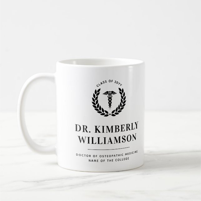 Personlig Modern Medical School Studenten Kaffemugg (Vänster)