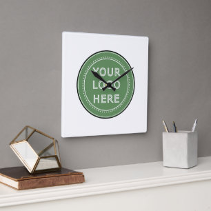 personlig Modern, Minimalistisk och Elegant Fyrkantig Klocka