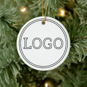 personlig Modern, Minimalistisk och Elegant Julgransprydnad Keramik