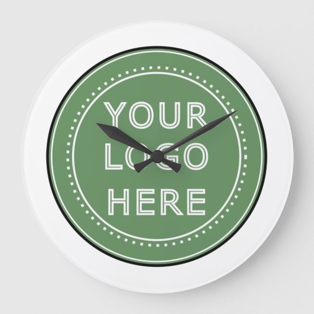 personlig Modern, Minimalistisk och Elegant Stor Klocka (Framsida)