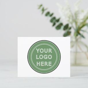personlig Modern, Minimalistisk och Elegant Vykort