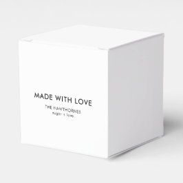 Personlig Modern Minimalistisk Tillverkad Med Kärl Presentaskar
