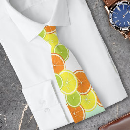 Personlig Modern Mint Grönt Citrus Fruit Slips