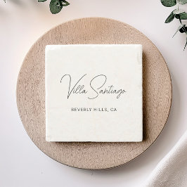 Personlig Modern Namn i hemvistet Stenunderlägg