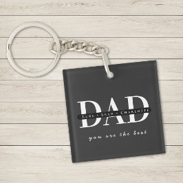 Personlig Modern Pappa Svart