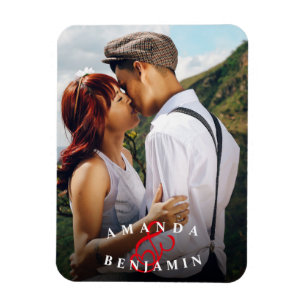 Personlig Modern par Foto Magnet