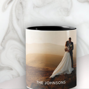 Personlig Modern Photo Mugg Gift