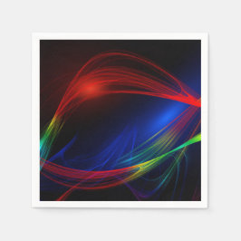 Personlig Modern Photo Standard Cocktail Papper Pappersservett