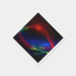 Personlig Modern Photo Standard Cocktail Papper Pappersservett