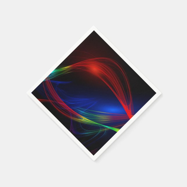 Personlig Modern Photo Standard Cocktail Papper Pappersservett (Hörn)