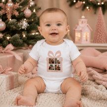 Personlig Modern Rosa Jul