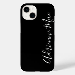 Personlig Modern Script Black