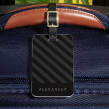 Personlig Modern Simple Black Rand