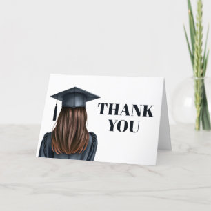 Personlig Modern Studenten Female Student Tack Kort