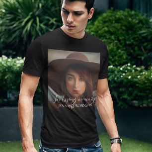 Personlig Modern Till minne Minnesmärke T Shirt