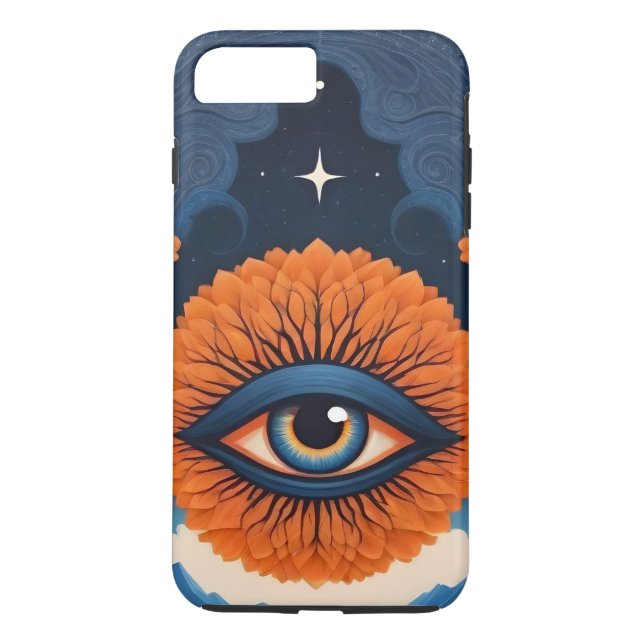 Personlig Modern Tredje ögat Case-Mate iPhone Skal (Baksida)