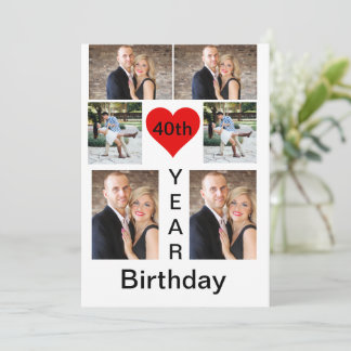 Personlig Modern trendig Birthday Inbjudningar
