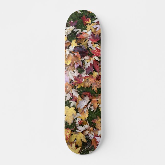 Personlig Moderne Skate Autumn Löv Skateboard (Framsida)