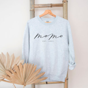 Personlig Momo Grandma Sweatshirt T Shirt