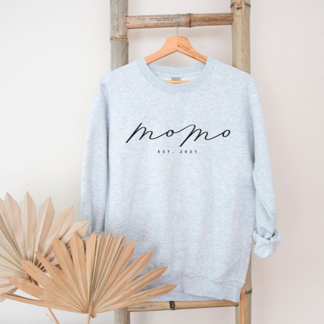Personlig Momo Grandma Sweatshirt T Shirt (Skapare uppladdad)