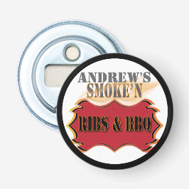 Personlig Monogram Barbecue eller BBQ Flasköppnare