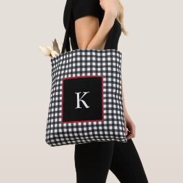 Personlig Monogram Buffalo Play Tote Tygkasse