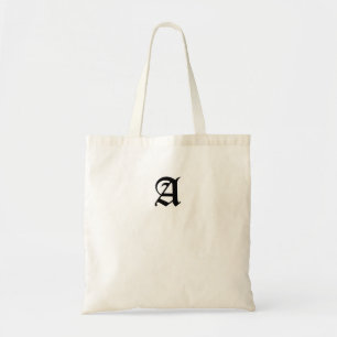 Personlig Monogram Canvas Strandväska Initia Tygkasse