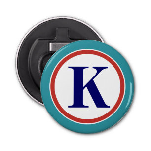 Personlig Monogram Flaska-öppnare Flasköppnare