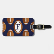 Personlig Monogram Football Bollar Sports