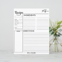 Personlig Monogram från köket... Mottagare