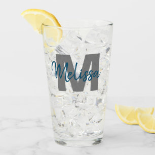 Personlig monogram glaskopp