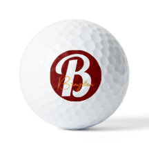 Personlig Monogram Golf Boll