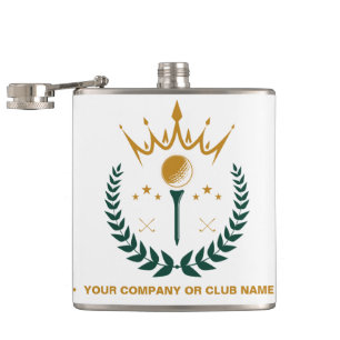 Personlig Monogram Golf Klubb Namn Fickplunta