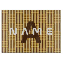 Personlig Monogram Guld Luxury Elegant Abstrakt