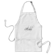 Personlig Monogram Initial Apron