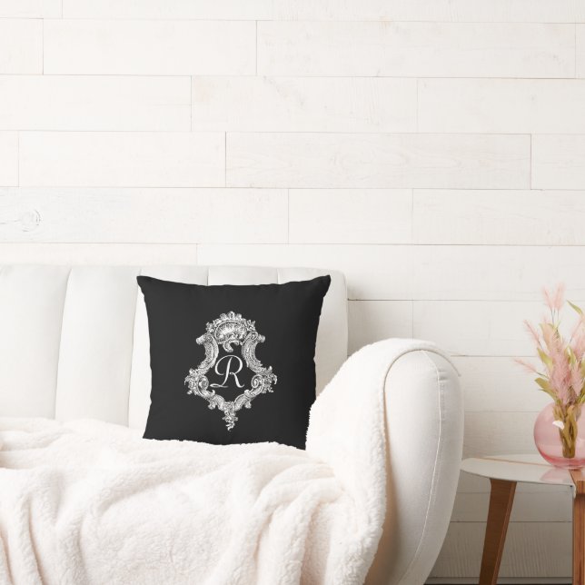 Personlig Monogram Initial Kudde (Soffa)