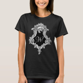 Personlig Monogram Initial T Shirt