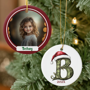 Personlig Monogram jul Ornament