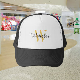 Personlig Monogram Keps
