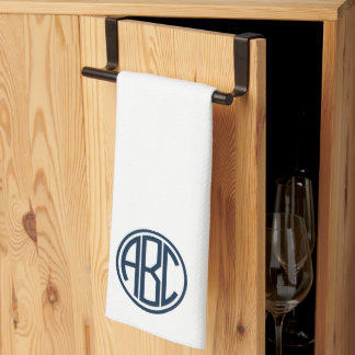 Personlig monogram köks handduk kökshandduk