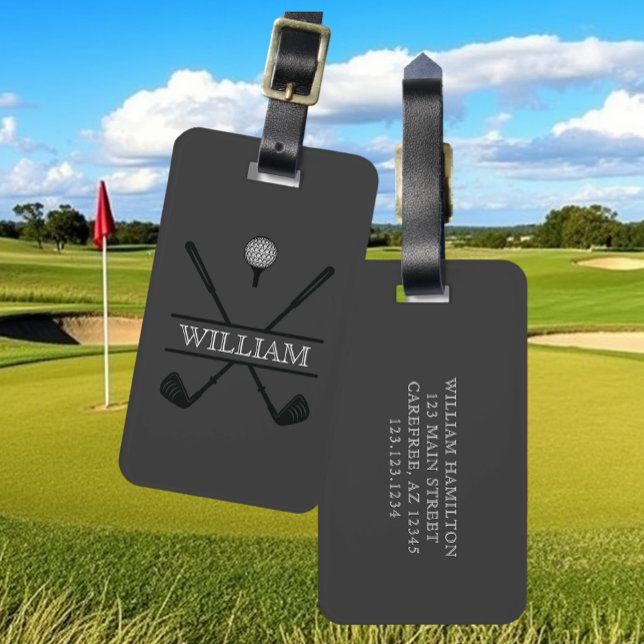 Personlig Monogram Kor Klubb Bagagebricka (Skapare uppladdad)