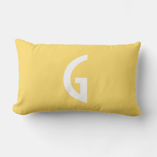 Personlig Monogram Lumbarkudde