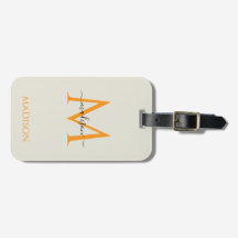 Personlig monogram & namn
