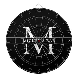 Personlig Monogram Namn Darttavla
