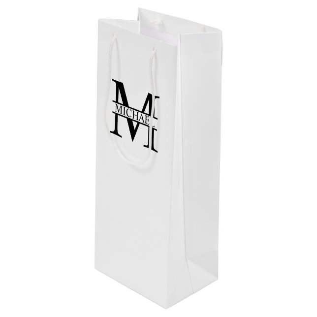 Personlig Monogram och Namn (Framsidan Vinklad)